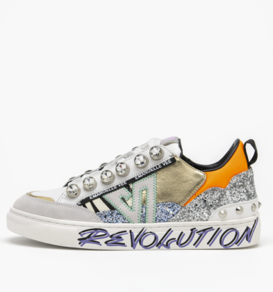 SNEAKER OLIVIA / 101-15 SNEAKER OLIVIA STRASS MULTI ANIMALIER P011 CROSTA COMBI – Emanuelle Vee